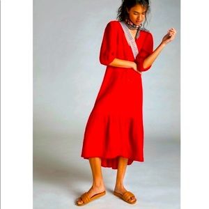 Anthropologie Maeve midi dress